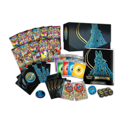 Pokémon TCG Mega Evolution Pokémon Center Elite Trainer Box (Mega Lucario) – 11 Booster Packs & Exclusive Riolu Promos