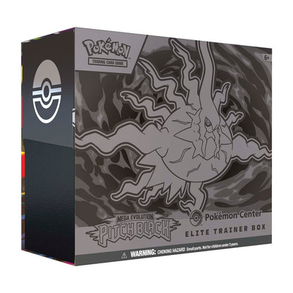 Pokémon TCG Mega Evolution: Pitch Black Pokémon Center Elite Trainer Box – 11 Booster Packs & Exclusive Promo