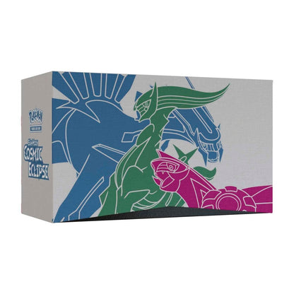 Pokémon TCG Sun & Moon Cosmic Eclipse Elite Trainer Box – 8 Booster Packs with Arceus, Dialga & Palkia Card Sleeves