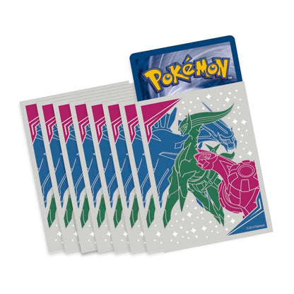 Pokémon TCG Sun & Moon Cosmic Eclipse Elite Trainer Box – 8 Booster Packs with Arceus, Dialga & Palkia Card Sleeves