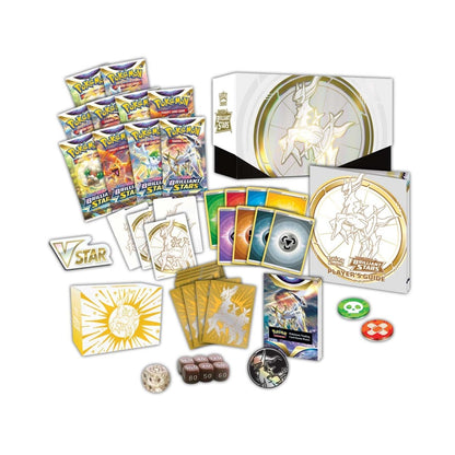 Pokémon TCG Sword & Shield Brilliant Stars Pokémon Center Elite Trainer Box – 10 Booster Packs, Arceus Deck Box & Premium Accessories