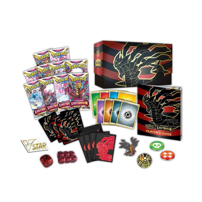 Pokémon TCG Sword & Shield Lost Origin Pokémon Center Elite Trainer Box – 10 Booster Packs, Giratina Pin & Metallic Coin