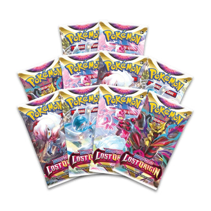 Pokémon TCG Sword & Shield Lost Origin Pokémon Center Elite Trainer Box – 10 Booster Packs, Giratina Pin & Metallic Coin