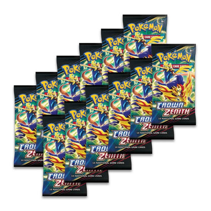 Pokémon TCG Crown Zenith Pokémon Center Elite Trainer Box Plus – 12 Booster Packs, Lucario VSTAR Promo & Premium Accessories